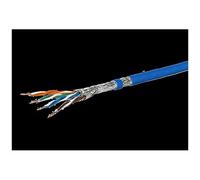 METZ CONNECT - Bulkkabel - 100,0m - 8,1 mm - S/FTP - Simplex -Cat.7a Rohkabel - IEEE 802,3af/IEEE 802,3at/IEEE 802,3bt/IEEE 802,3bq - halogenfrei - Blau (1308427B34145)