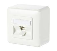 METZ CONNECT C6Amodul 1 port 180°M AP blanc pur