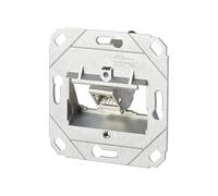 Prise réseau encastré insert CAT 6a 1 port Metz Connect 130B11D11200-E