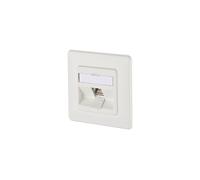 METZ CONNECT C6Amodul 1 port 270°M UP blanc pur