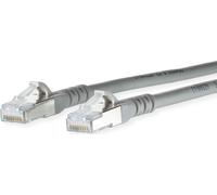 METZ CONNECT Câble de raccordement Cat.6A AWG 26, LSOH, gris, 2 m