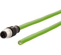 METZ CONNECT Câble de raccordement connecteur M12 4 pôles codage D, 1 m