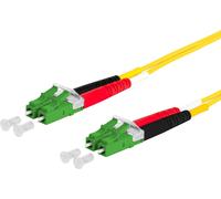 METZ CONNECT Câble de raccordement OpDAT, LC-D APC/LC-D APC OS2, 2 m