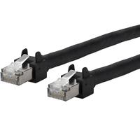 METZ CONNECT Câble patch 6kV Flex500 Outdoor, noir, 10 m
