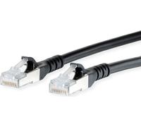 METZ CONNECT Câble patch Cat.6A AWG 26, LSOH, noir, 25 m