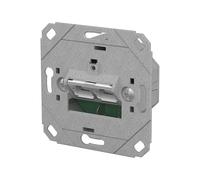 METZ CONNECT E-DAT C6A Prise IDC, 2 ports, UP0, métallique