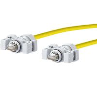 METZ CONNECT E-DAT Industry Câble patch V6, IP67 - IP67, 15 m