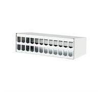 METZ CONNECT Module Boîtier AP 2x12 ports blanc pur RAL9010