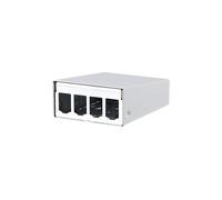 METZ CONNECT Module Boîtier AP 4 ports blanc pur RAL9010