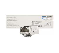 METZ CONNECT Module E-DAT Keystone Cat.6A Jack 180°, 12er VPE (130910KZ)