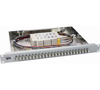 METZ Connect OpDAT 1U - Baies de branchements (LC-D, Gris, Aluminium, Acier, 1U, 482,6 mm, 44,5 mm)
