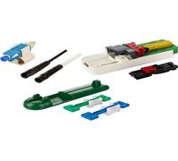 Metz Connect OpDAT FAST Hybrid Kit de connecteurs SC UPC OS2 20 pièces pour câble Ø 2,0 + 3,0 mm y compris Cleaver-Set, guide de fibre et kit d'assemblage de câble 1509QKEO002C-E