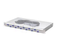 Metz Connect OpDAT fix2 Patchfeld splice 12xLC-D OS2 Panneau de brassage 483 mm