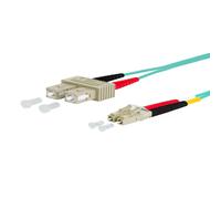 METZ CONNECT OpDAT Patchcable, SC-D/LC-D OM3, 8 m