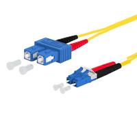 METZ CONNECT OpDAT Patchkabel, SC-D/LC-D OS2, 2 m