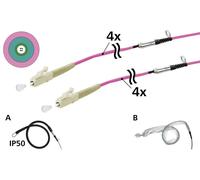 METZ CONNECT OpDAT VIK câble universel 4xOM4 LC-LC 50m aide au tirage IP50 (152U047JJ5050G)