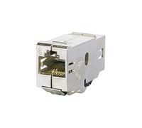 Metz E-DAT Coupleur de Module 8 (8) 180 ° Cat 6, RJ45, 1 Unité