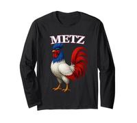 METZ France Français Souvenir Article Manche Longue