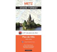 Metz - Plan de ville grand format | Blay Foldex