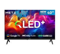 Metz QLED TV 40 Pouces (100 cm) FHD Smart LED Television Google Tele HDR 10 Dolby Audio Bluetooth 5,1 EyeCare Tuner DVB-T/-T2/-C/-S/-S2 CI+ (2025 Modèle, Noir 40MQF7000Z)