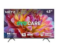 Metz TV 43 Pouces (109 cm) 4K UHD Smart LED Television Google TV HDR 10 MEMC Dolby Audio Google Cast Commande Vocale Tuner DVB-T/-T2/-C/-S/-S2 CI+ (2025 Modèle, Noir 43MUF7000Z)