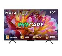 Metz TV 60 Pouces 4K UHD Smart LED Television Google TV HDR 10 MEMC Dolby Audio Tuner DVB-T/-T2/-C/-S/-S2 CI+ (2025 Modèle, Noir 60MUF7000Z)