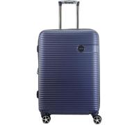 METZELDER Classic R2.0 Valise Cabine Rigide Tendance Chic Garantie 1 an (Bleu, M Moyenne Soute 69/86L - 67x43x28 4kg)