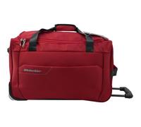 METZELDER RUNNER SAC DE VOYAGE TROLLEY ROUGE A ROULLETES. SOUPLE TENDANCE TAILLE S