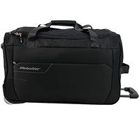 METZELDER Sac DE Voyage Taille Moyenne Trolley à roulettes Runner Valise Souple Tendance Garantie 1 an M (Taille Moyenne (soute)_63x32x34cm_63L_2,5kg, Noir (Black))