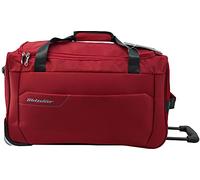METZELDER Sac DE Voyage Trolley à roulettes Runner Valise Souple Tendance Garantie 1 an M (Taille Moyenne (soute)_63x32x34cm_63L_2,5kg, Rouge (Red))