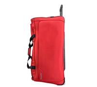 METZELDER Sac DE Voyage Trolley à roulettes Runner Valise Souple Tendance Garantie 1 an (Rouge (Red), Très Grande Taille (Soute)_83x40x43cm_134L_3,8kg)