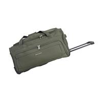 METZELDER Sac Voyages Trolley à roulettes Walker Gros Volume Chargement. (Vert Kaki, Taille Moyenne (soute)_63x32x35cm_72L_2,3kg)