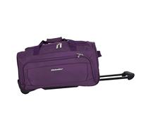 METZELDER Sac Voyages Trolley à roulettes Walker Gros Volume Chargement. (Violet (Purple), Petite Taille (Cabine)_53x30x28cm_45L_1.9kg)