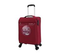 METZELDER Valise Souple Taille Cabine Trigone Ultra Leger (S_Petite Taille/Taille Cabine_55x38x20cm_43L,2.3kg, Rouge Bordeau