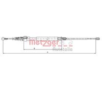 METZGER 10.7509 Tirette à câble, frein de stationnement pour AUDI,SEAT,SKODA,VW