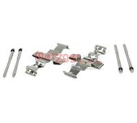 1x Kit d'accessoires, plaquette de frein à disque METZGER 109-0042