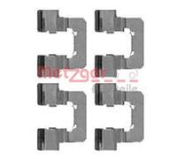 METZGER 109-1781 Kit d'accessoires, plaquette de frein à disque pour OPEL,PEUGEO