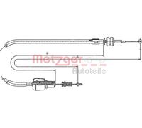 METZGER 111247 Gaszug