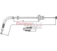 METZGER 127302 Gaszug