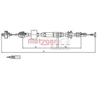 METZGER AUTOTEILE Câble (commande d'embrayage) 10.3159 | Compatible avec: SEAT AROSA, INCA, VW CADDY II Kasten/Großraumlimousine, LUPO I, POLO, POLO III, POLO III CLASSIC