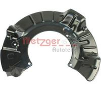 METZGER Flasque de frein Protection De Disque De Frein 6115129 Essieu avant Tôle