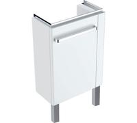 Meub. Bas l-mains Geberit Renova Comp PS dte. + pieds 44.8x75.4-76.9x25.2 blanc - GEBERIT 009929CBLBB