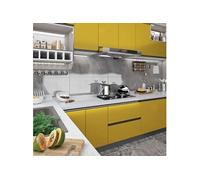 Meubelfolie zelfklevend 500x90 cm PVC hoogglans goudkleurig326149