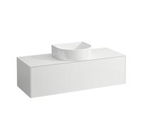 Meuble 1 tiroir sonar 120 blan - LAUFEN H4054210341701