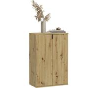 Meuble 2 portes - Chêne clair - BODITE