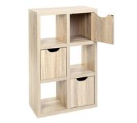 Meuble 6 Cubes Bivoak - Mdf Marron