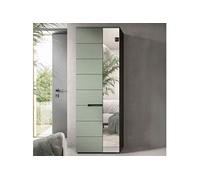 Meuble à chaussure 2 portes 65x37x190cm décor vert - KANUT