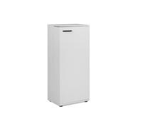 Meuble à chaussures 1 porte Satos blanc