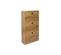 - Meuble à chaussures Abbott avec 3 portes - Bois