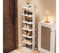 Meuble à chaussures avec étagères amovibles pour un rangement organisé, parfait pour l'entrée ou le placard